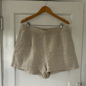 Madewell 100% Linen Shorts